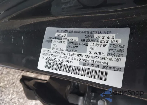 2024 Mazda Cx-30 из США, поврежденный, VIN 3MVDMBDM55M615120